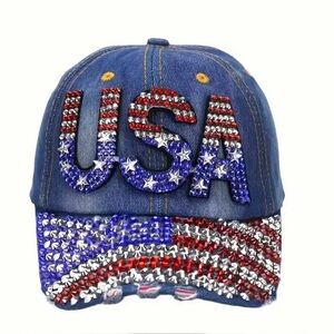 Bling USA Denim Cap NIP adjustable